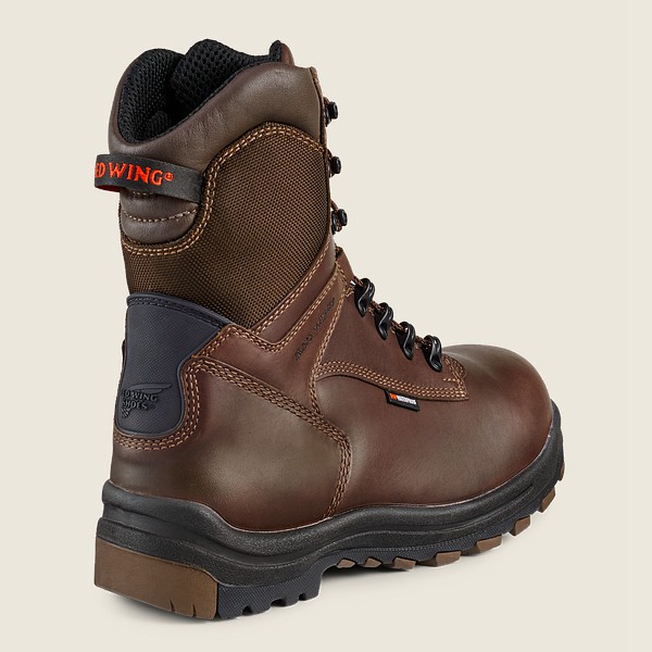 Bottes de Sécurité Red Wing - King Toe® - 8-Inch Insulated Waterproof Csa Toe - Noir/Marron - Homme